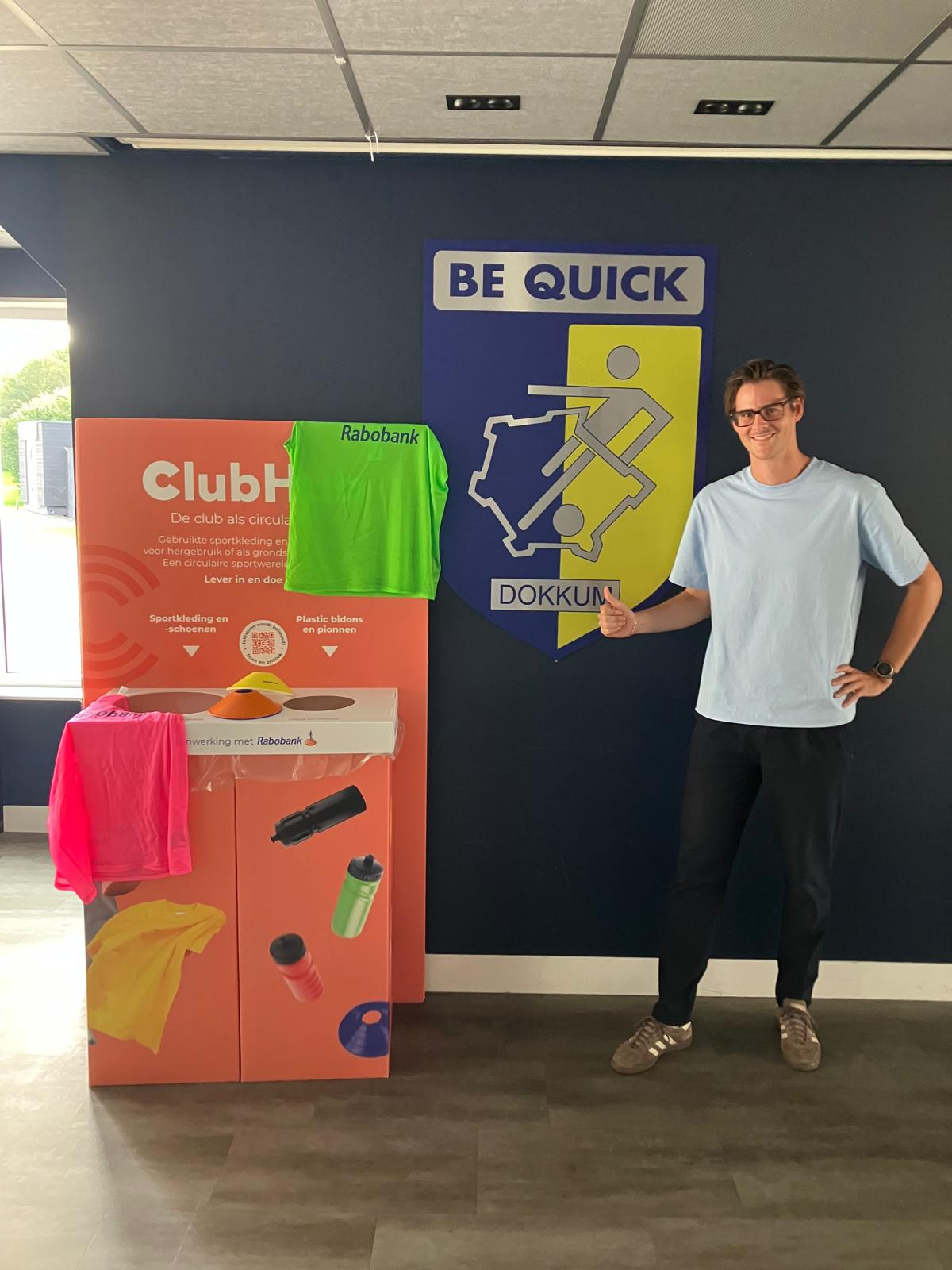 Geef sportspullen een tweede leven! Plaatsing CLUBHUB mede mogelijk gemaakt door RABOBANK