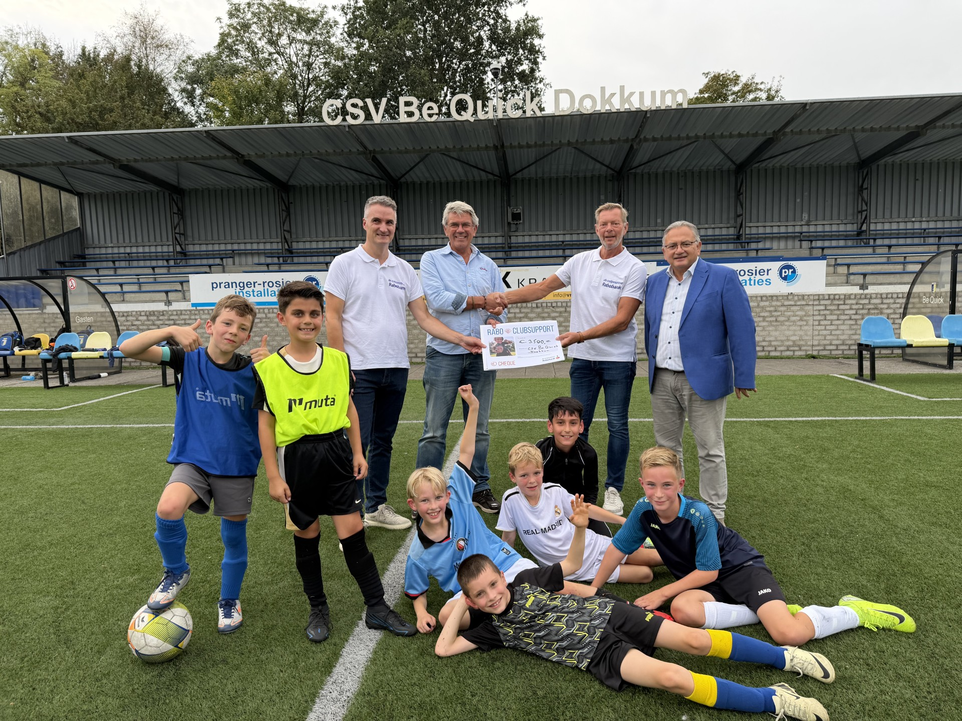 Fantastisch nieuws voor csv Be Quick Dokkum!