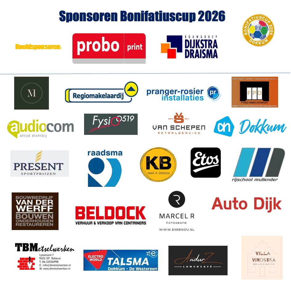 Sponsoren Bonifatiuscup 2026