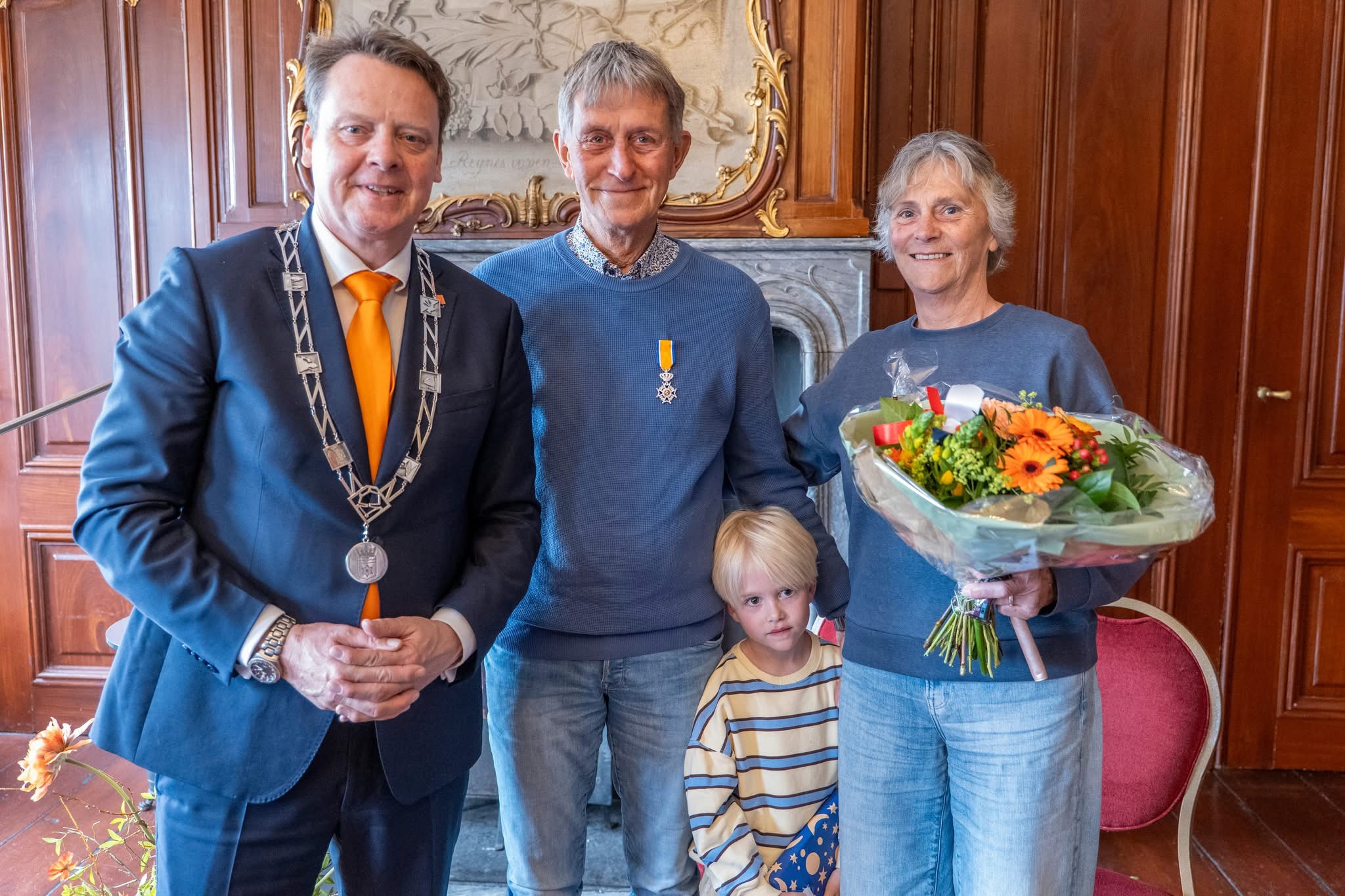 Lintje voor Theun Teitsma 🎖️