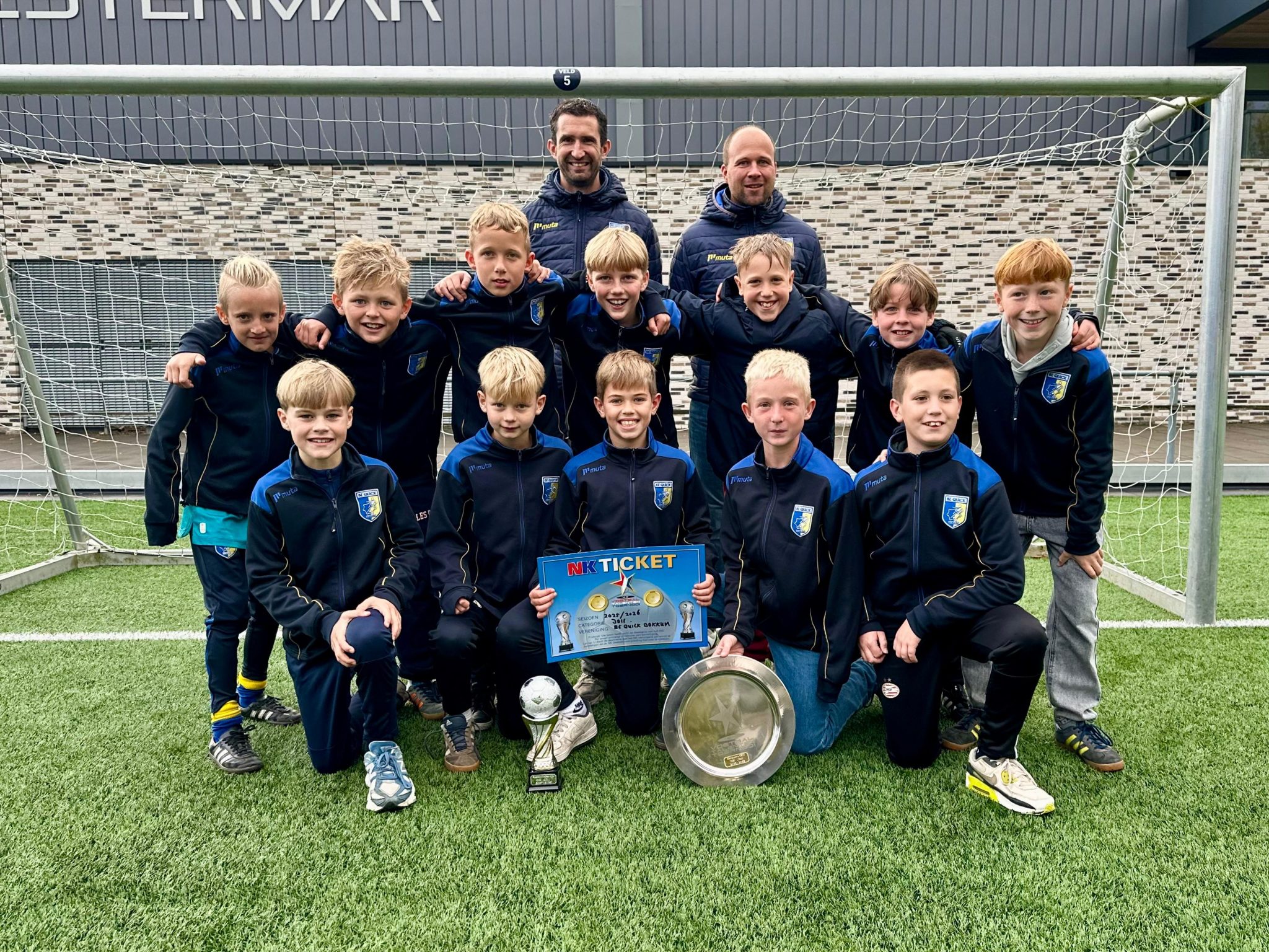 Be Quick JO11-1 plaatst zich knap voor NK