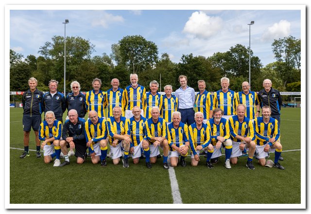 Be Quick Allstars Walking Footballers zitten straks in het pak